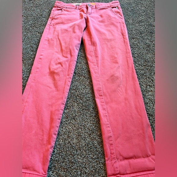 Pilcro And The LetterPress pink  jeans, size 27 Anthropologie boho summer - Picture 1 of 9